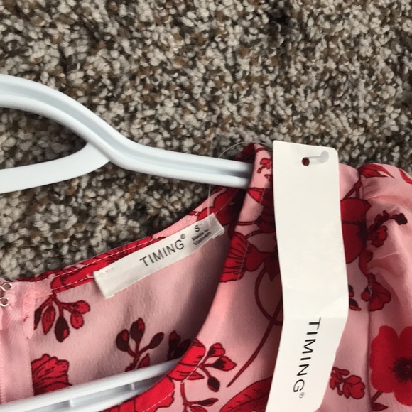 INTIMATE RETREAT FLORAL MIDI DRESS (Vici Dolls) - Picture 2 of 4